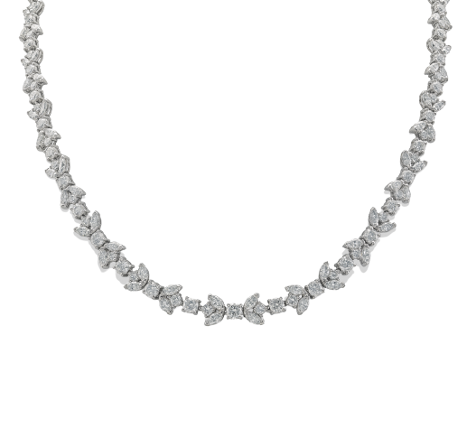 Platinum Diamond Necklace