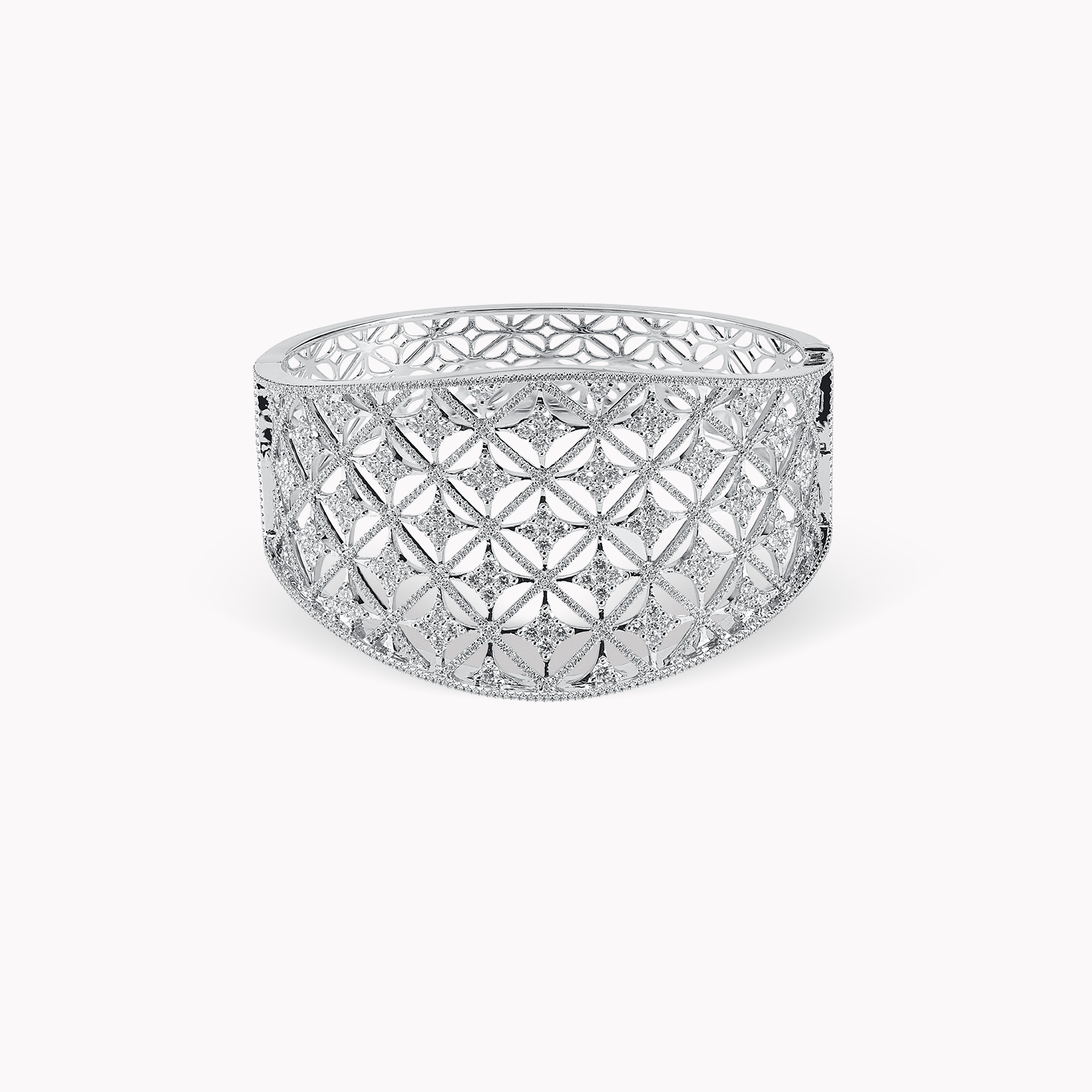 18kt White Gold Diamond Bracelet