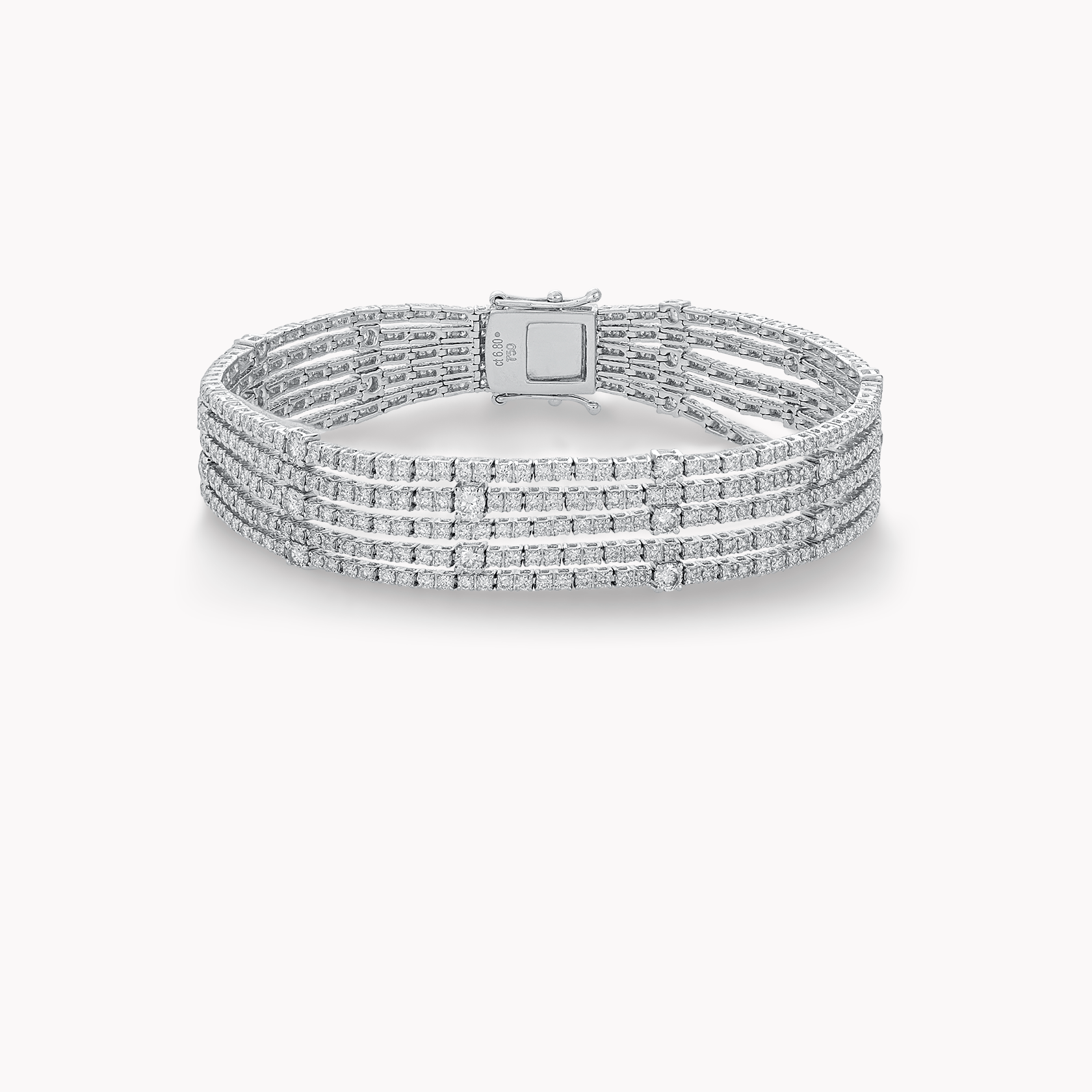 18kt White Gold Diamond Bracelet