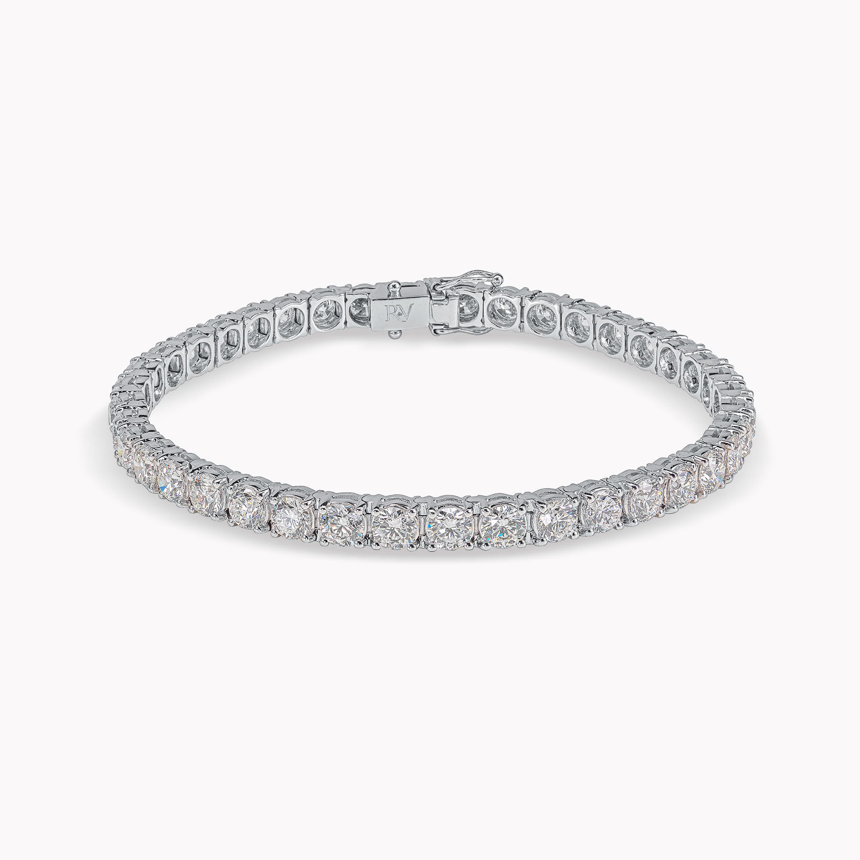 18kt White Gold Diamond Bracelet
