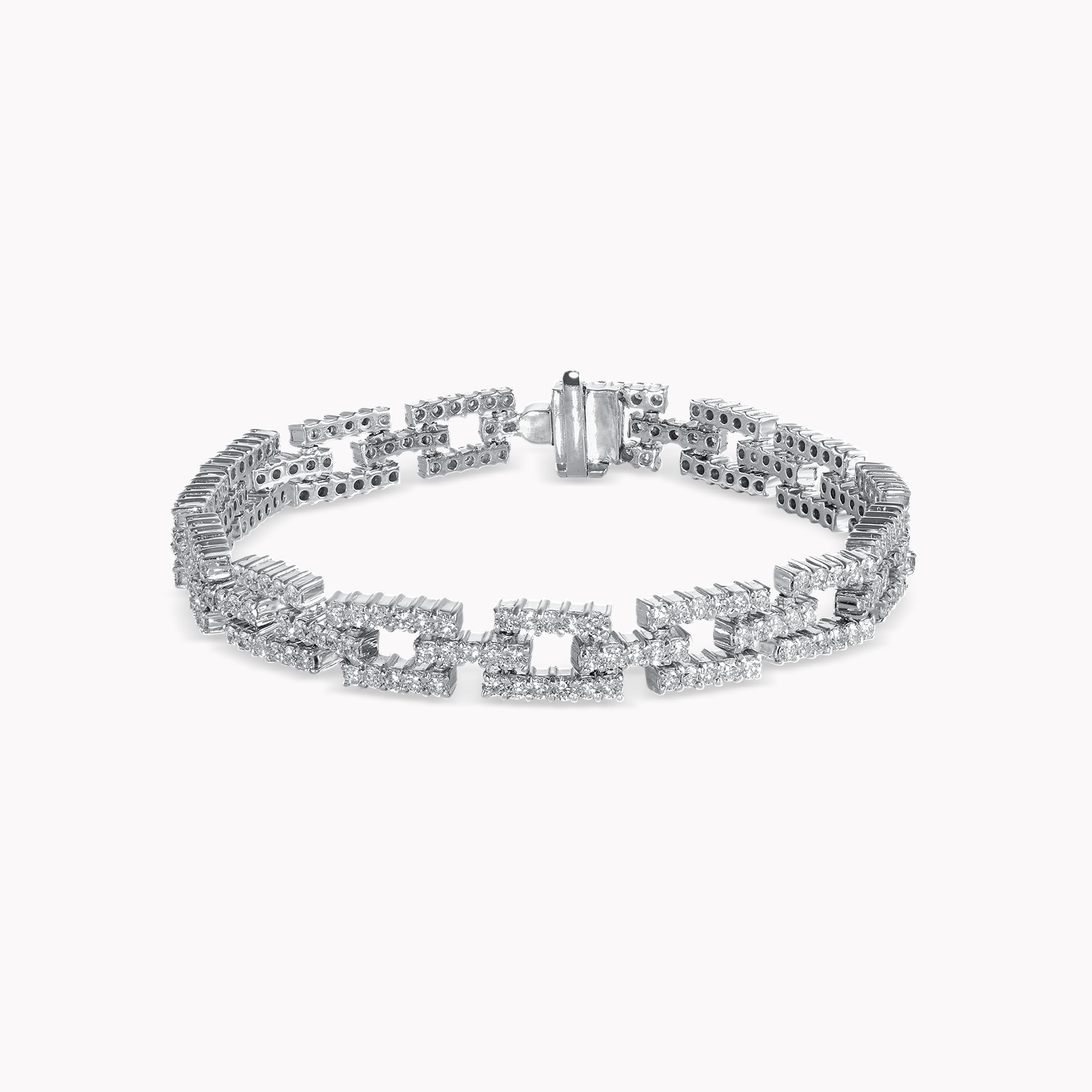 18kt White Gold Diamond Bracelet