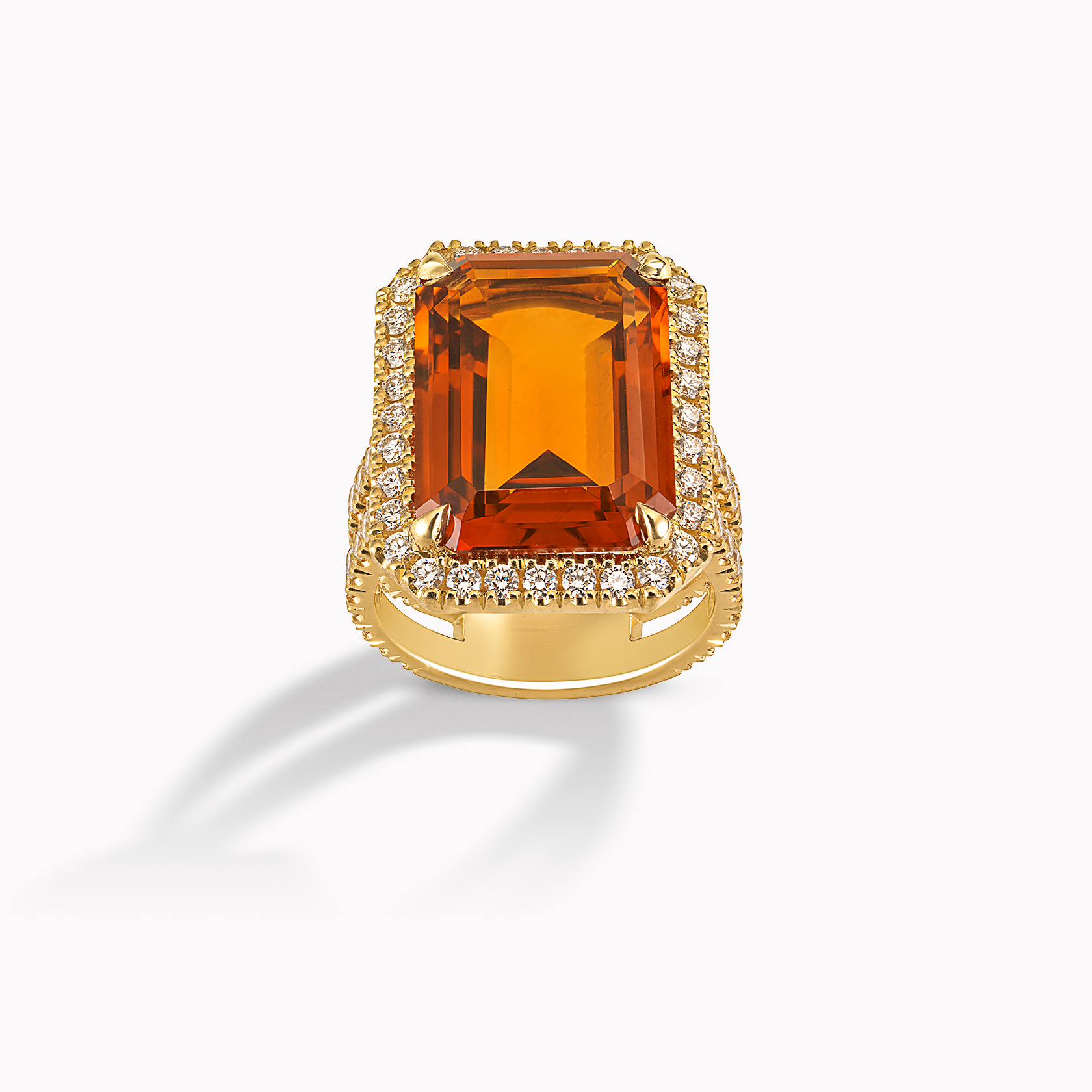 18kt White Gold Tanzanite and Diamond Pendant