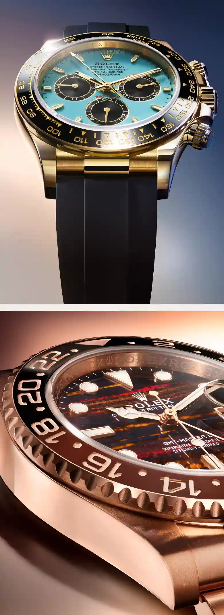 rolex exclusive-dials 2025 - Daytona, GMT‑Master II, Sky‑Dweller at royal de versailles