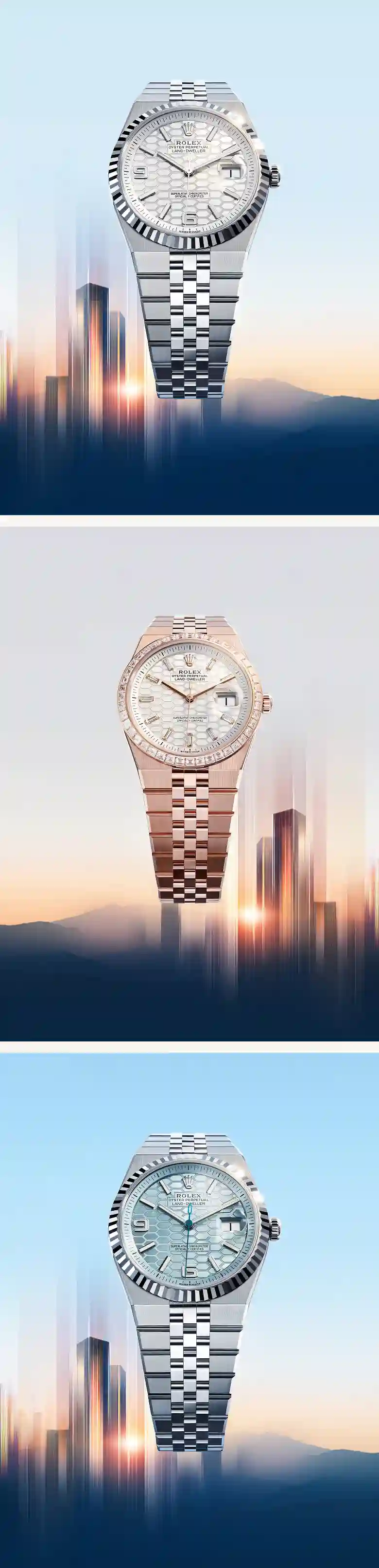 rolex new land dweller watches 2025 - royal de versailles
