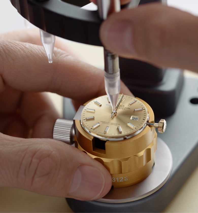 rolex servicing procedure - royal de versailles