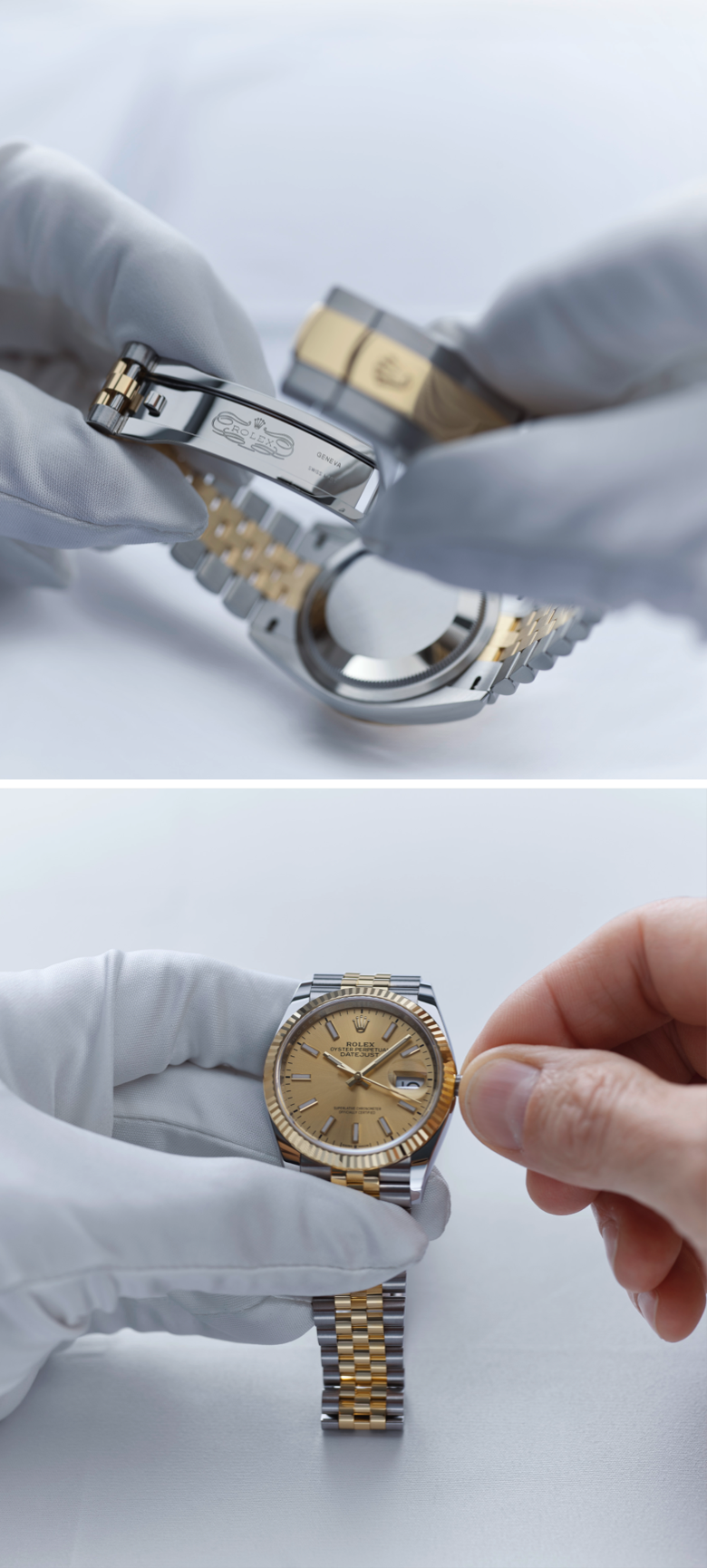 rolex servicing procedure - royal de versailles